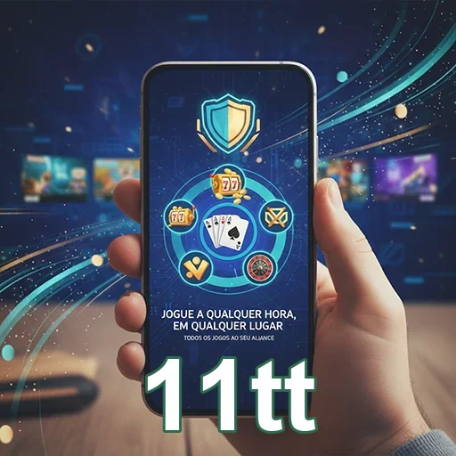 Ilustração de Garanta acesso ágil ao app móvel da 11tt