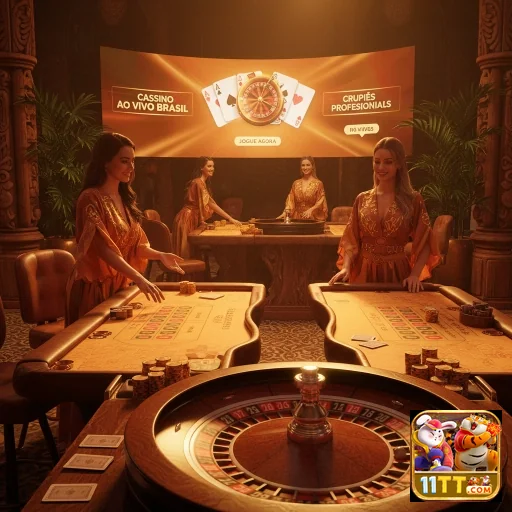 Viva a Experiência do Live Gaming com Transparência - 11tt